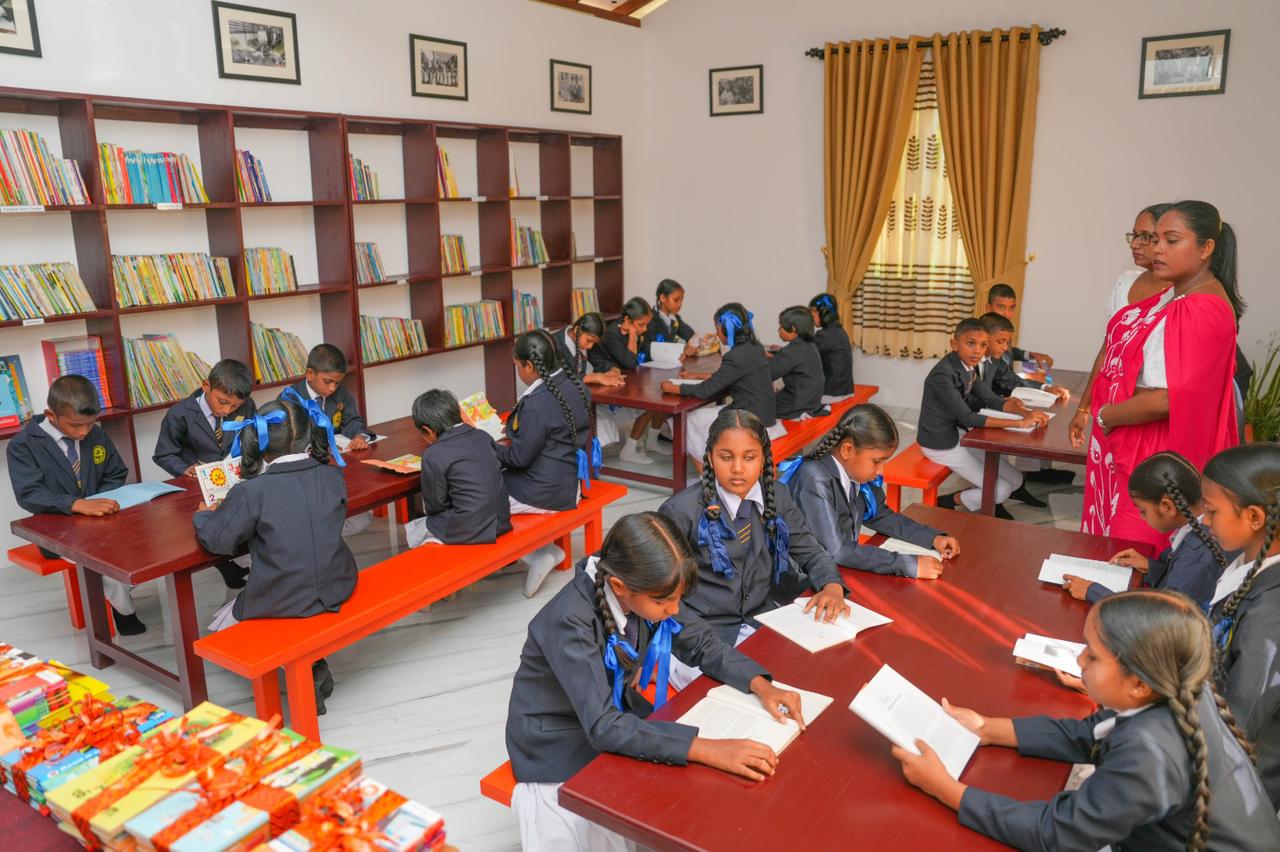 A New Library Dawns at Ampegama Primary