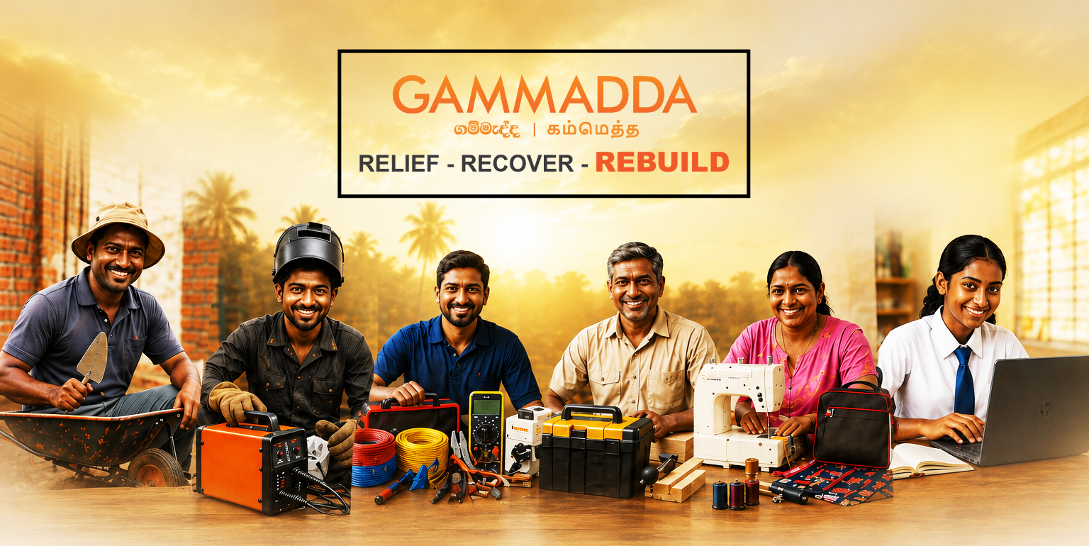 Gammadda Launches First Phase of “Rebuild” Initiative in Nuwara Eliya